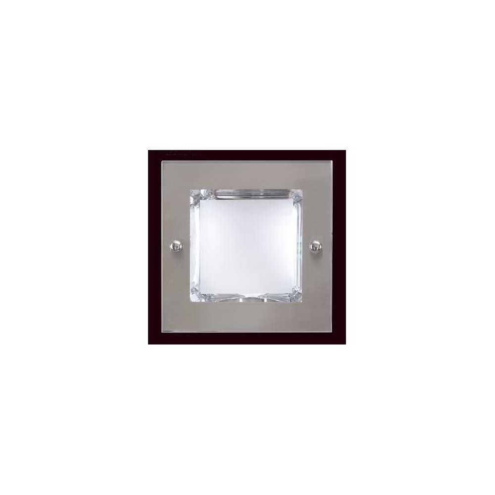 Downlight Cuad.bl Ba/cons Incl.1xe27 11w