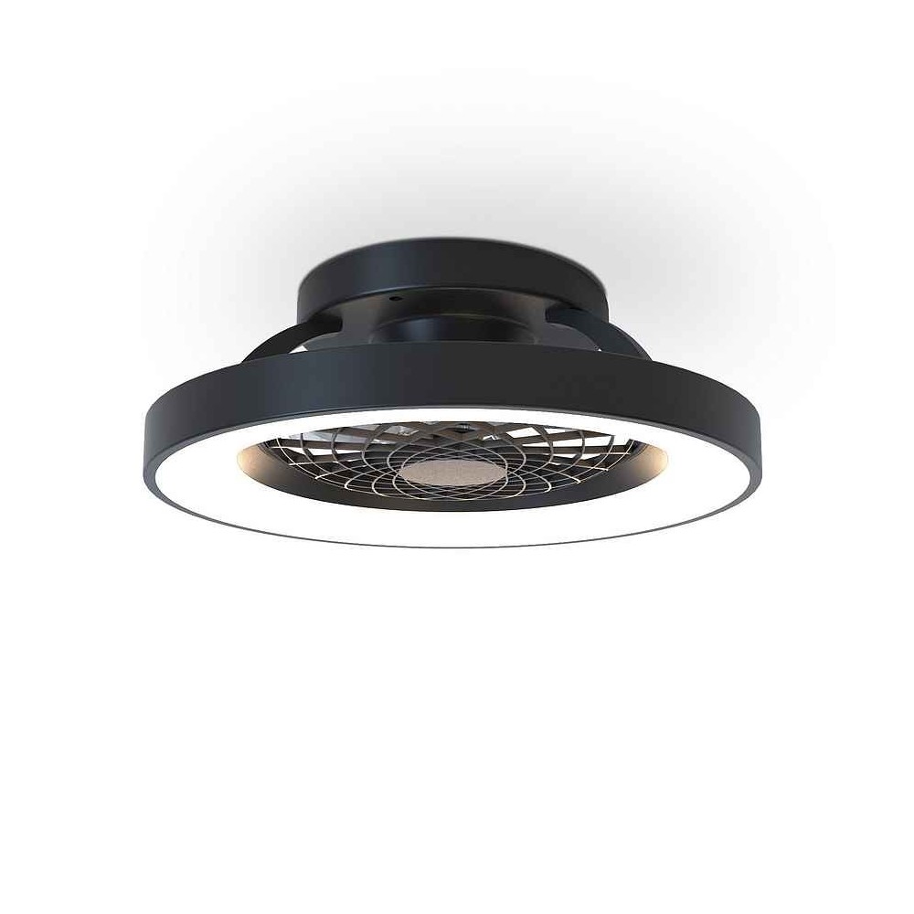 DC TIBET MINI black led dimable remote control 53 cm Mantra