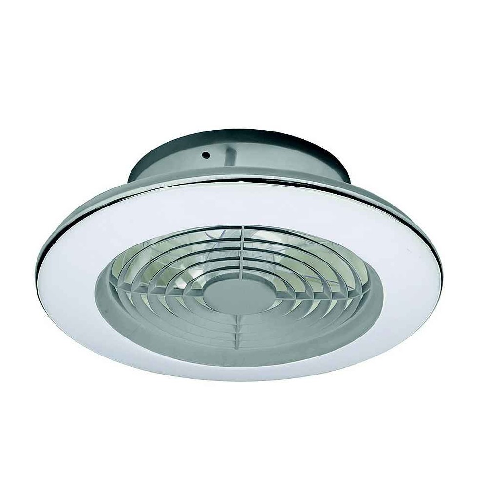 Vendeur DC ALISIO MINI argent LED dimable télécommande 53 cm Mantra
