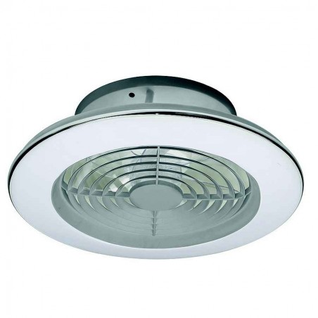Vendeur DC ALISIO MINI argent LED dimable télécommande 53 cm Mantra