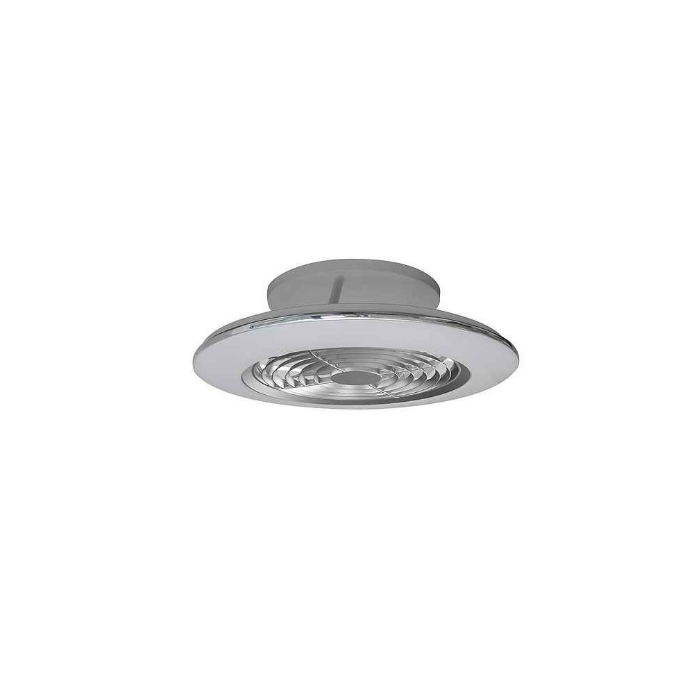 Vendeur DC ALISIO MINI argent LED dimable télécommande 53 cm Mantra
