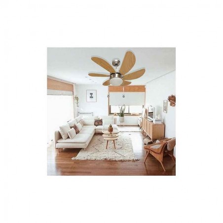 Ventilatore a LED giovanile con telecomando multicolore brillante