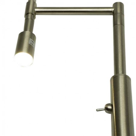 Standing lamp with CENTAURI leather tip Fabrilamp