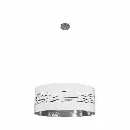 Pendente di 1 modello di luce NIEBLA bianco FABRILAMP