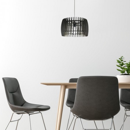 Ciondolo caffè marrone in PIOPPO 1 FABRILAMP chiaro
