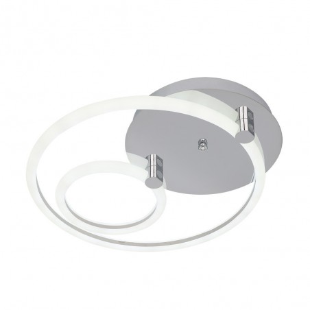 Plafon led 37w model Alya Cromo  FABRILAMP