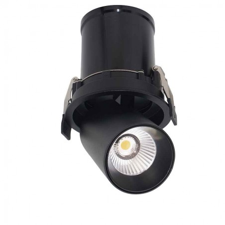 Downlight a LED GARDA in alluminio nero MANTRA