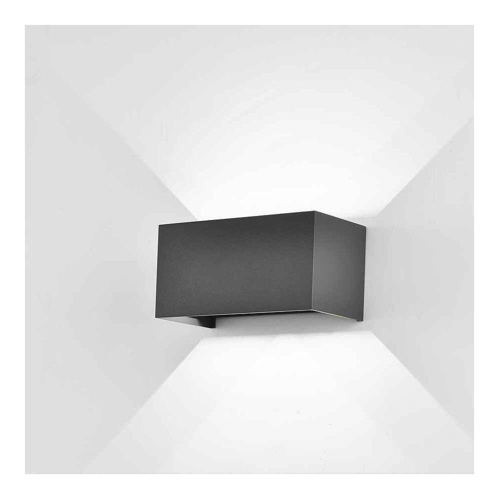 Aplique exterior LED 24w Gris modelo davos MANTRA