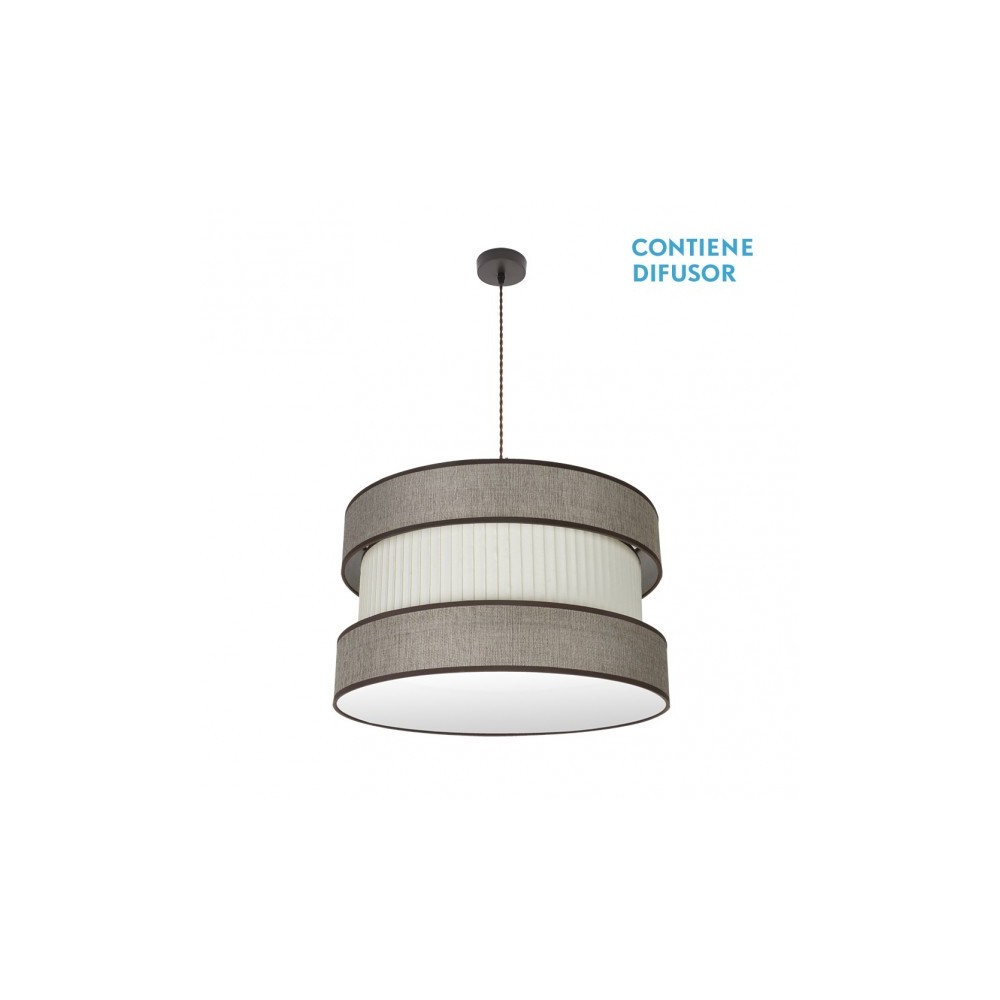Ciondolo marrone modello Home 3lights marrone-beis FABRILAMP