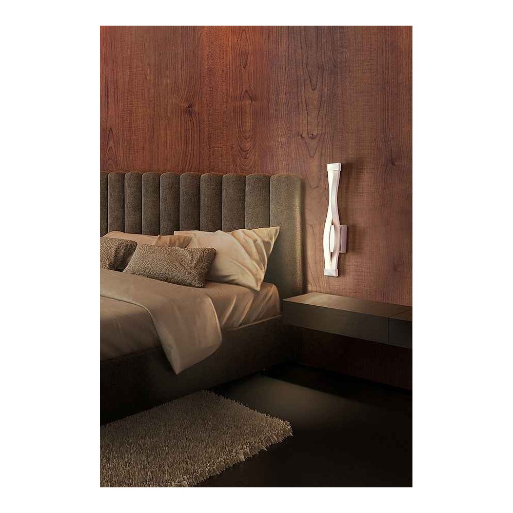 Apply 1 Light LED-Dimmable SAHARA Silver Mantra