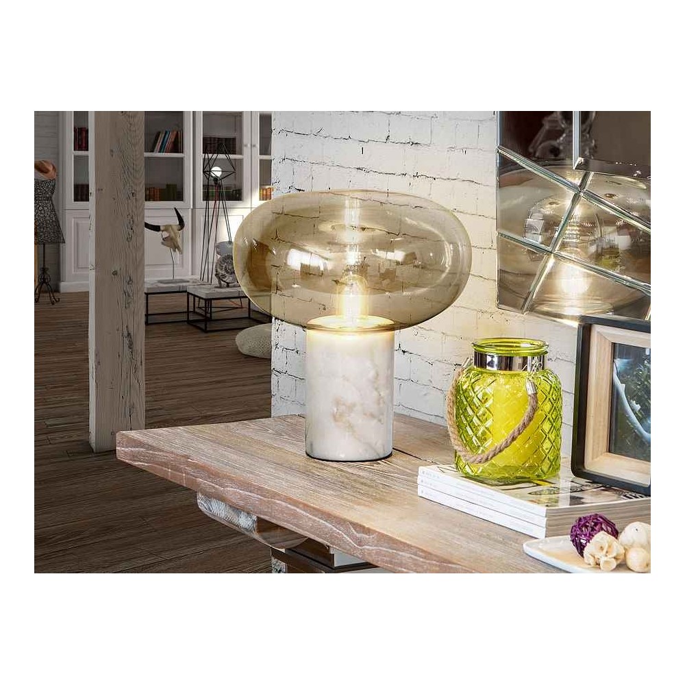 Supermesa model FUNGI marble white SCHULLER