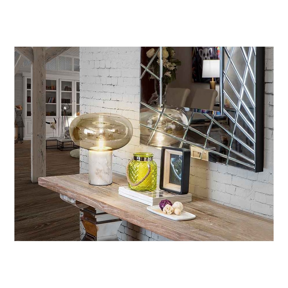 Supermesa model FUNGI marble white SCHULLER