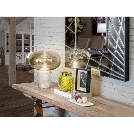 Supermesa model FUNGI marble white SCHULLER