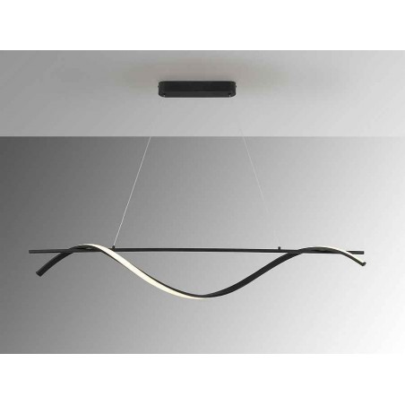 BOA linear led lamp black finish SCHULLER