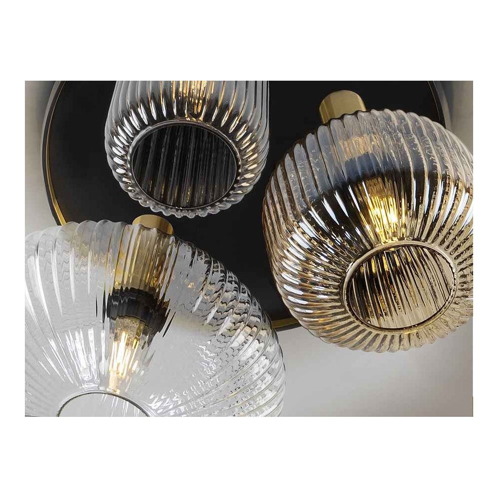 3-light black NORMA with Schuller tulips