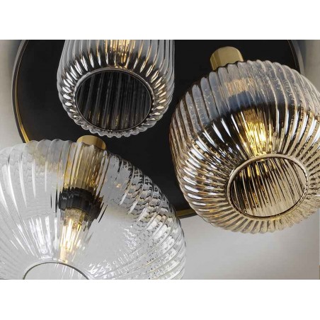 3-light black NORMA with Schuller tulips
