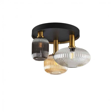 3-light black NORMA with Schuller tulips
