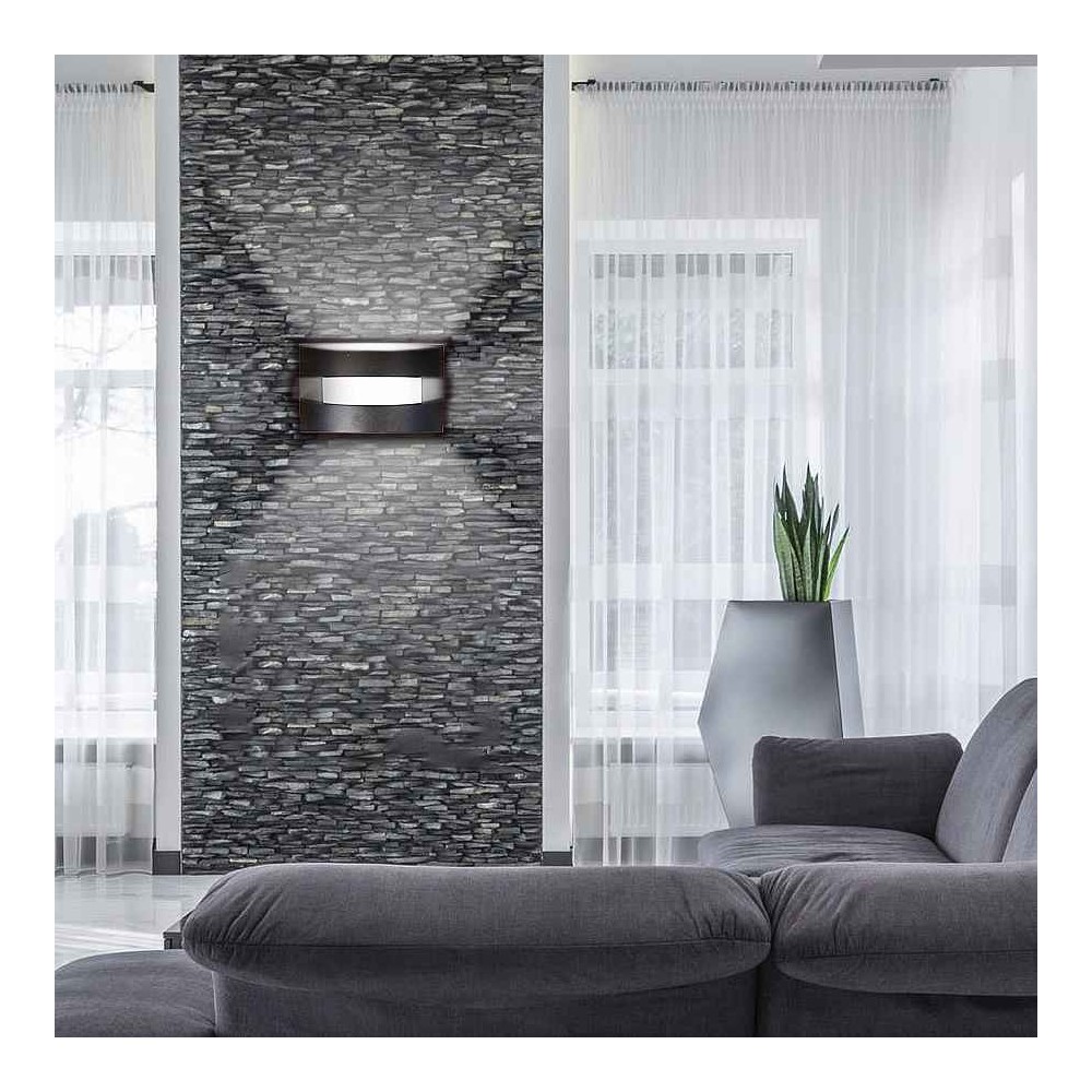 LED lighting for wall model MAYA black 5w led
