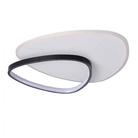 Plafon led dimable STAR black connectivity App mobile