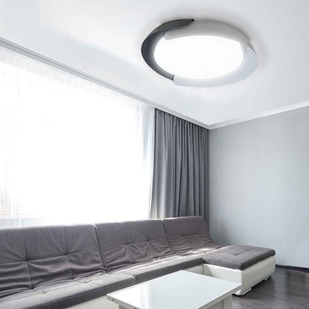 Plafon led dimable SUFIT redondo blanco conectividad App movil