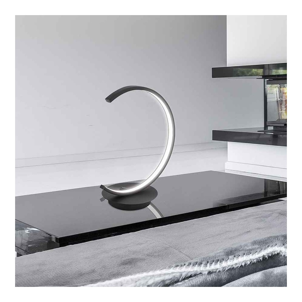 Black envelope lamp model UBER led 8w AJP