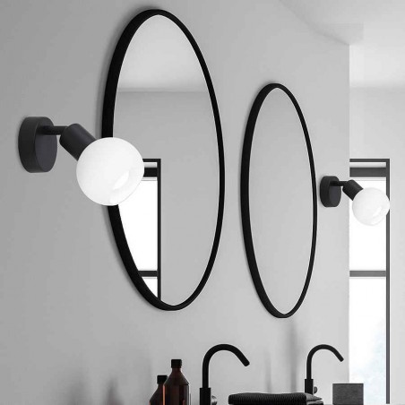 1 pièce jointe murale OPAL noir ALEMAR