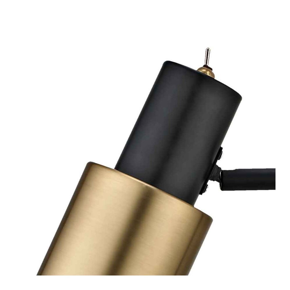 MAENA black overlay lamp 1 light ALEMAR