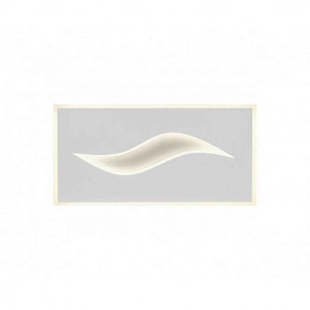 Soffitto bianco modello AMIR led rettangolare ALEMAR