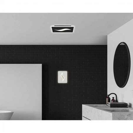 Modèle AMIR blanc led rectangulaire ALEMAR