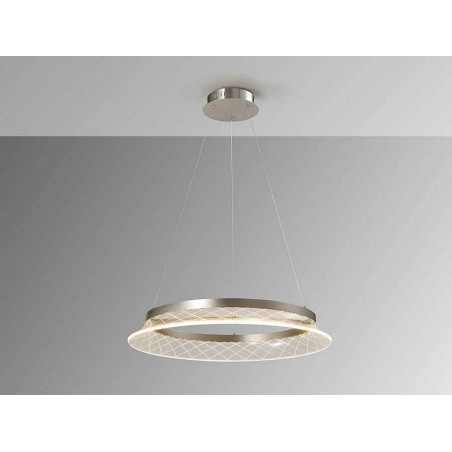 Colgante led de techo modelo SENDRA cromo SCHULLER