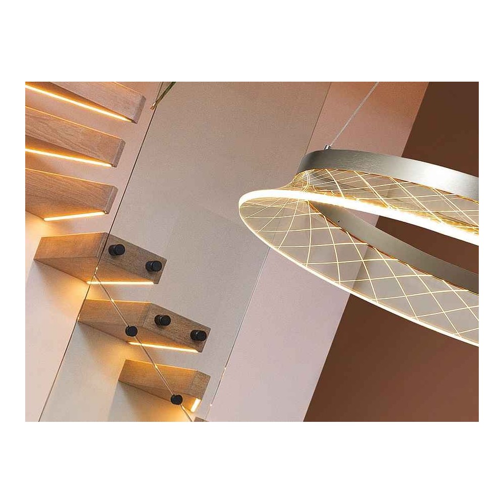 SENDRA chrome LED Pendant SCHULLER