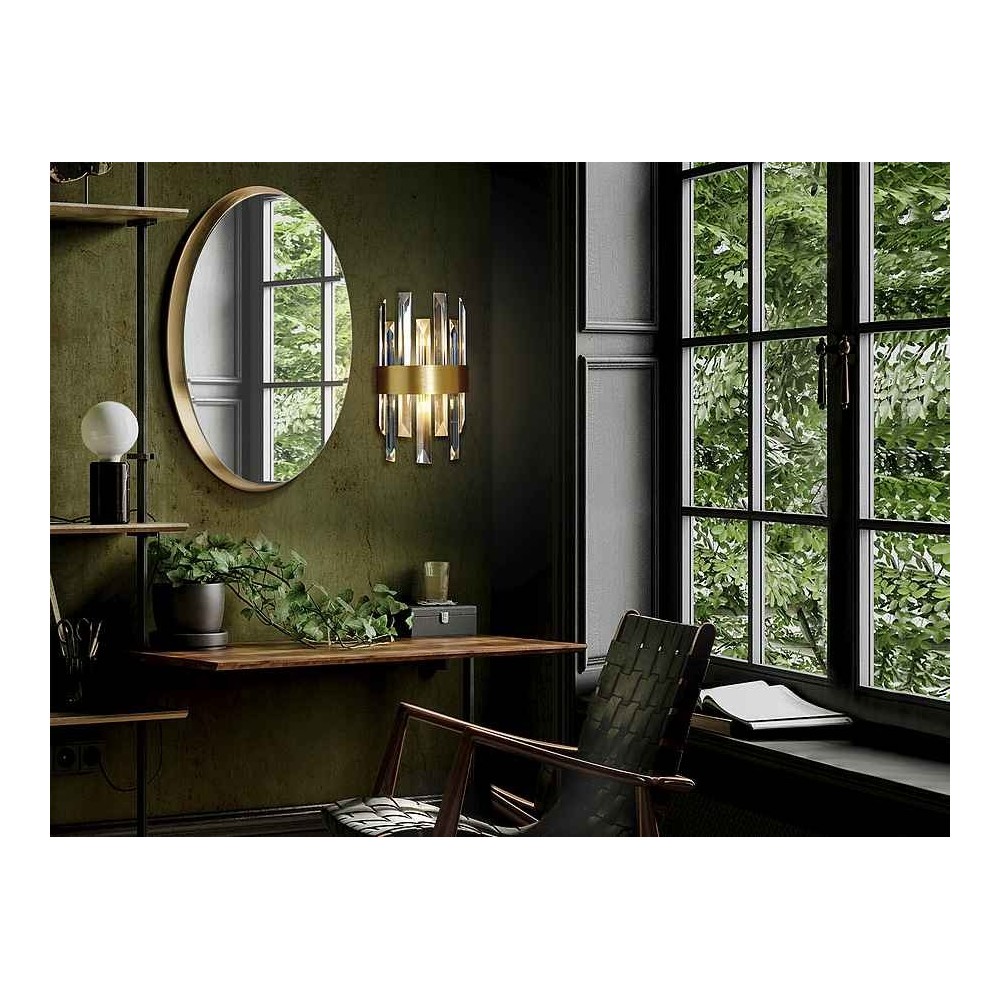 Aplique de pared modelo GRACE en dorado SCHULLER