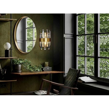 Aplique de pared modelo GRACE en dorado SCHULLER