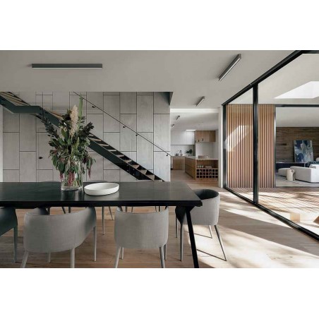 Plafoniera LED 38W modello HANOK bianco MANTRA