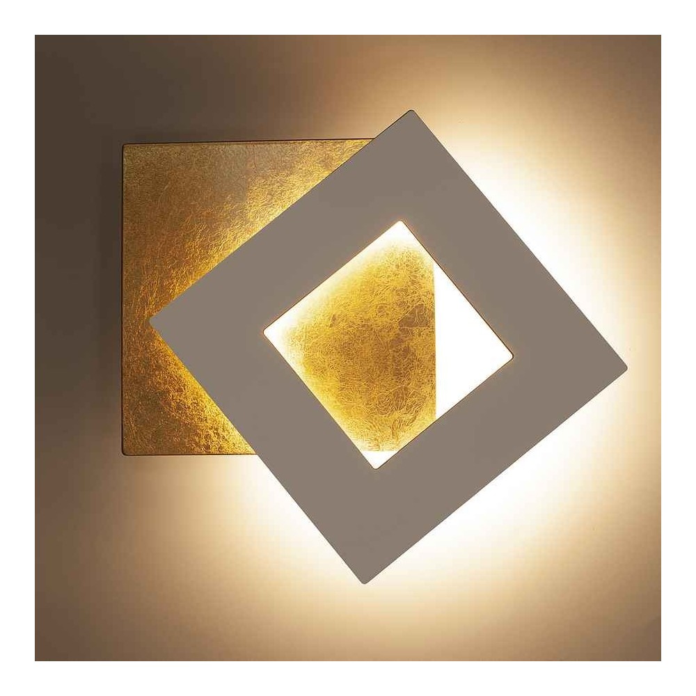 14 cm white wall attachment DALIA model MANTRA