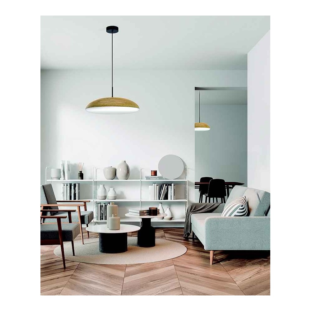 Lampada da soffitto bianca moderna modello KAZZ MANTRA