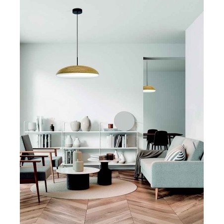 Lampada da soffitto bianca moderna modello KAZZ MANTRA