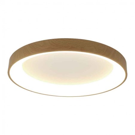 PLAFON NISEKO de forma circular acabado madera de MANTRA