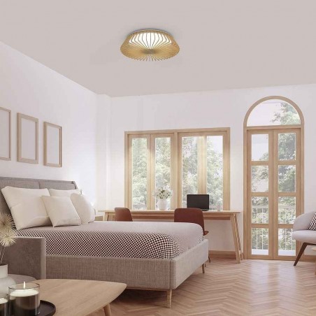 PLAFON nero Modello HIMALAYA CEILING MANTRA con telecomando