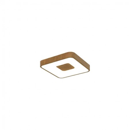 soffitto con telecomando finitura marrone modello COIN MANTRA