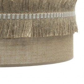 Pie Salon Kala 1xe27 Noir/saco 164x40x40 Cm Avec Flecos