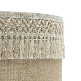 Ekaterina 3xe27 White/saco Regx60x60 Cm Con Pasamaneria