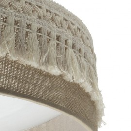 Plafon Ekaterina 72w 5616lm Saco 3000k, 4000k, 6500k 13x50x50 Cm Con Pasamaneria