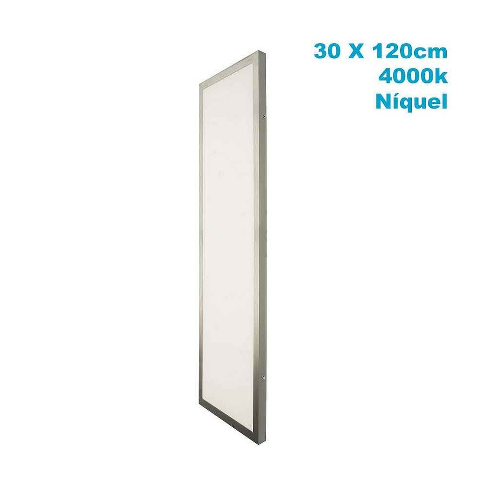 Downlight for surface in Niquel model FABRILALMP