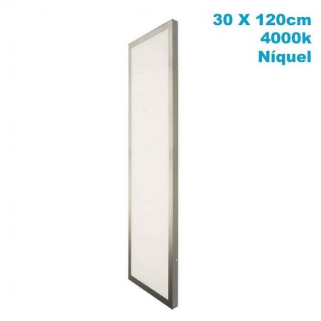 Downlight for surface in Niquel model FABRILALMP