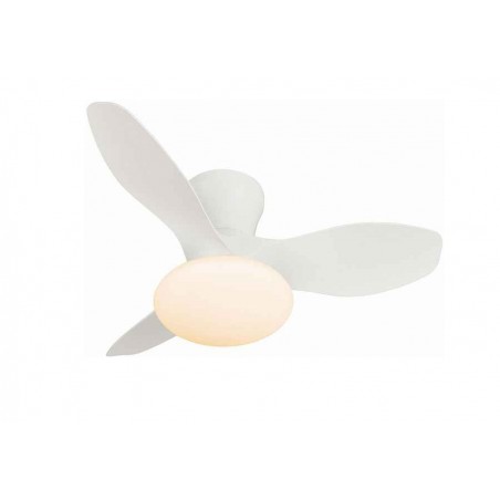 DC TULIP fan led remote control dimable connectivity AkunaDecor