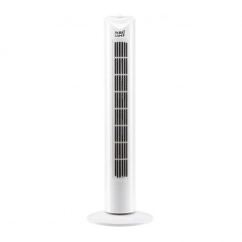 Ventilador De Torre Tero Blanco 3 Vel 50w   Oscilante Temporizador 80x25x25 Cm