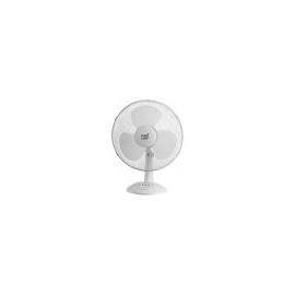 Ventilateur de bureau Cape White 3 Vel. 40W oscillant 3 lames blanches 53x43x25 cm