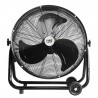 Ventilateur industriel blanc 180w noir 64d 3 vitesses 67,5x75x41 Cm Orientable