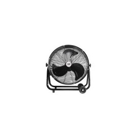 Ventilateur industriel blanc 180w noir 64d 3 vitesses 67,5x75x41 Cm Orientable